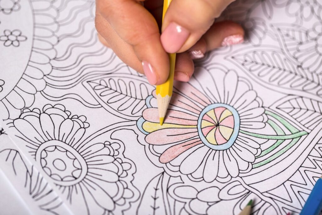 Precise Study On The Flower Coloring Pages For Adults